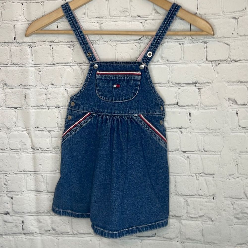 Tommy Hilfiger Girls Denim Jean Dress‎ size 2T